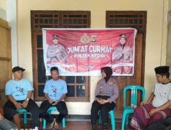 Polsek Kediri dan Panitia Kades Ombe Baru Cup Silaturahmi Wujudkan Kamtibmas