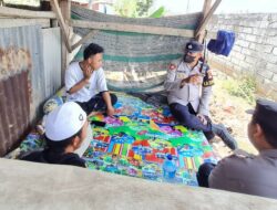 Polsek Kediri Sambangi Warga Masyarakat, Bangun Komunikasi dan Berikan Himbauan Kamtibmas