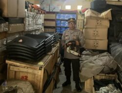 Satgas Ban Ops Polres Lombok Barat Cek Kesiapan Peralatan Dalmas Jelang Pemilu 2024