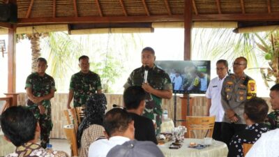 Gerakan Nasional Ketahanan Pangan Tahun 2023 Diluncurkan oleh TNI dan Kementerian Pertanian RI di Lombok Utara