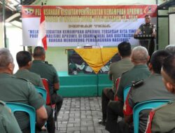 Peningkatan Kemampuan Apkowil oleh Dandim 1606/Mataram: Tingkatkan Kemanunggalan TNI Rakyat