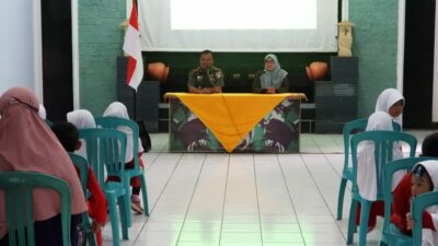 TK Andalusia Karang Bedil Kunjungi Kodim 1606/Mataram: Menyemai Cinta Tanah Air Sejak Usia Dini