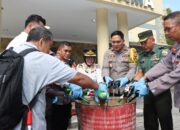 Modus Pengiriman Sendal Gunung, Polisi Tangkap Pengedar Ganja di Lombok Barat