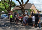 Patroli Sat Lantas Polres Lombok Barat untuk Mencegah Laka Lantas Melalui Himbauan