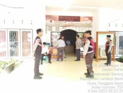 Polres Lombok Barat Antisipasi Gangguan Kamtibmas di Kantor KPU