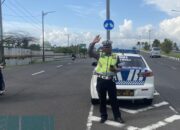 Satgas Kamseltibcarlantas Polres Lombok Barat Antisipasi Gangguan Kamtibmas dan Tertib Berlalu Lintas