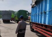 Patroli Polairud Polres Lombok Barat untuk Menjaga Kamtibmas di Pelabuhan Barat Pelindo III Lembar