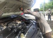 Pengecekan Kendaraan Dinas Polres Lombok Barat untuk Menjamin Keamanan Pemilu 2024