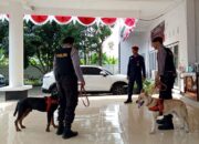 Polisi Patroli dan Sterilisasi Kantor KPU Lombok Barat Jelang Pemilu 2024, Cegah Ancaman Keamanan