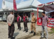 Polres Lombok Barat Amankan Kantor KPU dalam Rangka Operasi Mantap Brata