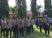 Polres Lombok Barat Gelar Apel Siaga Operasi Mantap Brata, Cek Personel dan Kesehatan