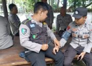 Polres Lombok Barat Melakukan Pengecekan Kesehatan Personel untuk Menjamin Keamanan Pemilu 2024