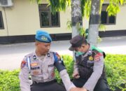Polres Lombok Barat Siap Amankan Pemilu 2024, Personil Dilakukan Pemeriksaan Kesehatan