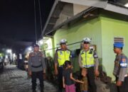 Satgas Kamseltibcarlantas Polres Lombok Barat Amankan Jalur Kampanye Dialogis Caleg