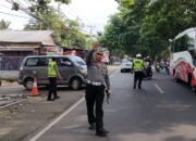 Satgas Kamseltibcarlantas Polres Lombok Barat Siap Amankan Pemilu Serentak 2024