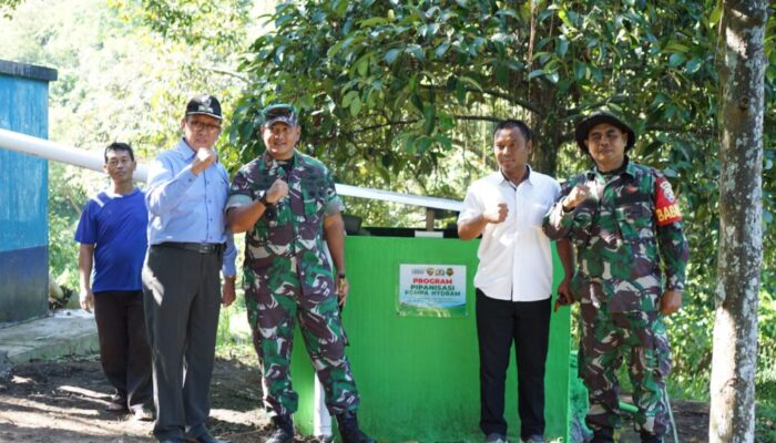 TNI AD Hadir di Tengah Masyarakat, Wujudkan Program Pompa Hidram di Lombok Barat