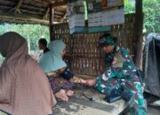 Warga Dusun Moggal Dapat Penyuluhan dan Pemeriksaan Kesehatan dari TMMD ke-119 Kodim 1606/Mataram