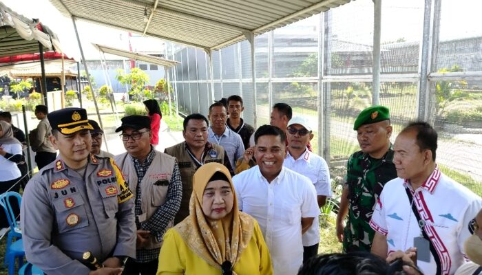 Dandim 1606 Mataram dan Forkopimda Lobar Tinjau Pemungutan Suara di Lapas