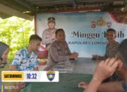 Polres Lombok Barat Sambangi Koperasi TKBM dalam Kegiatan Minggu Kasih