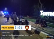 Polsek Gerung Lakukan Patroli Terjadwal Antisipasi Gangguan Kamtibmas di Jalan Bypass Lombok Barat, NTB
