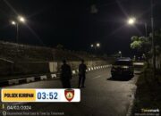Polsek Kuripan Patroli Malam Antisipasi Balap Liar dan Gangguan Kamtibmas