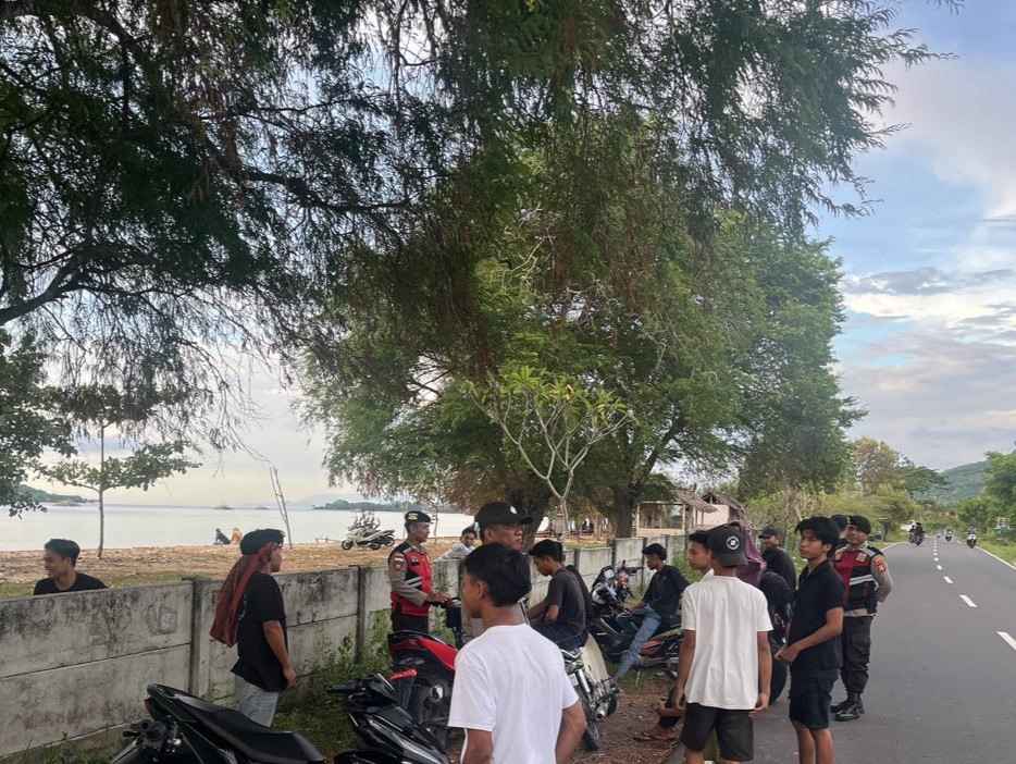 Patroli Antisipasi Balap Liar di Sekotong Barat Ciptakan Ramadhan yang Aman dan Kondusif