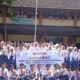 Sosialisasi Dianmas Mahasiswa STIK Lemdiklat Polri Angkatan 81 di SMPN 1 Gerung