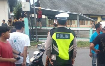 Patroli Polsek Kediri Berhasil Cegah Keributan Anak-anak Bermain Pistol Mainan di Banyumulek Lombok Barat
