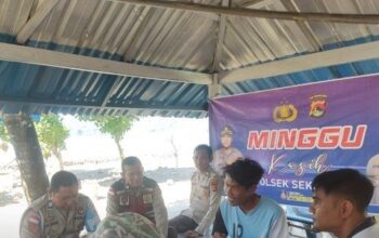 Minggu Kasih Polri, Jalin Silaturahmi dan Dengarkan Keluhan Nelayan