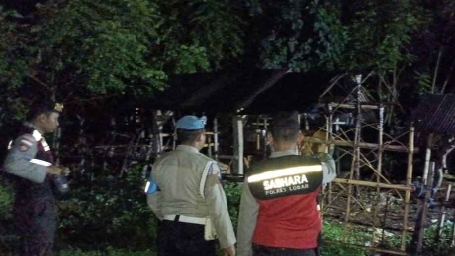 Polsek Sekotong Tingkatkan Patroli Malam untuk Cegah Gangguan Kamtibmas