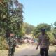 TNI-Polri Jaga Gotong Royong Warga Eyat Mayang, Sinergitas Terjaga untuk Kebersihan dan Keamanan