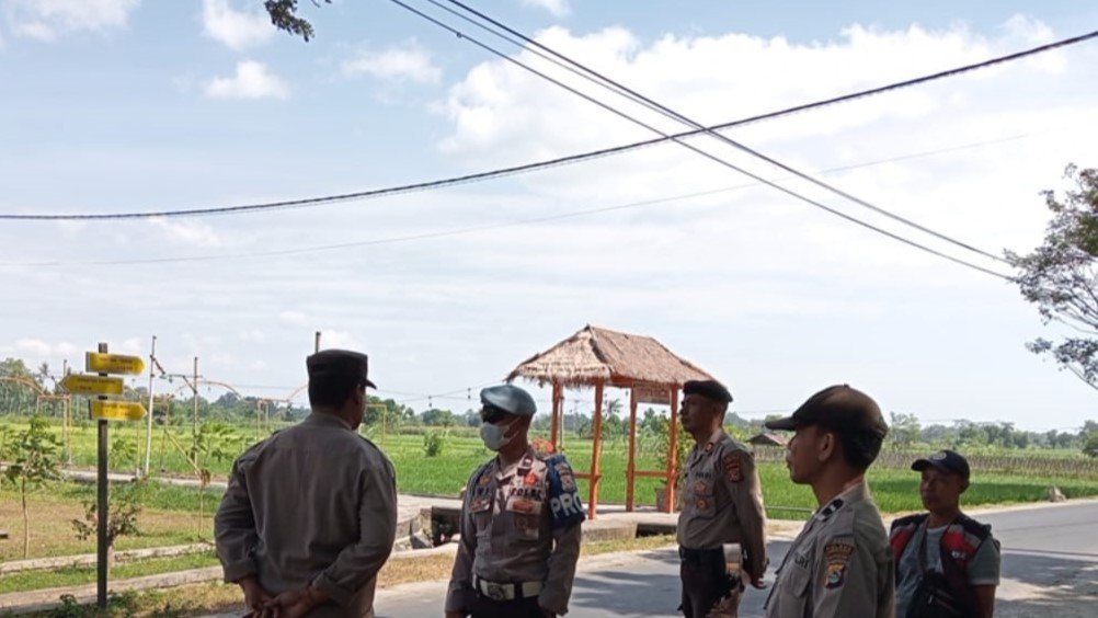 Patroli Intensif Polsek Gerung Jaga Keamanan Lombok Barat dari Ancaman 3C