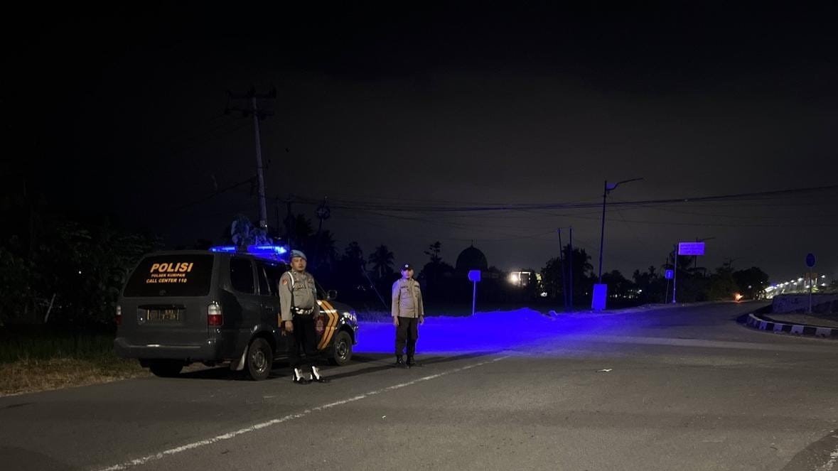 Polsek Kuripan Perkuat Keamanan Jalur Bil