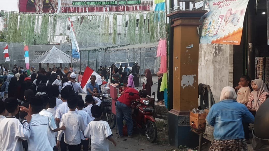 Pawai Akbar MTQ Desa Merembu Sukses, Lalu Lintas Aman Terkendali