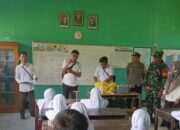 Polsek Sekotong Sukseskan Pekan Imunisasi Nasional Polio, Lindungi Anak-Anak Lombok Barat