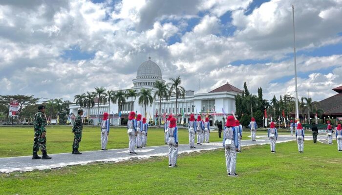 Paskibraka Kabupaten Lombok Barat Mantapkan Persiapan Jelang Puncak HUT RI ke-79