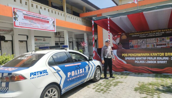 Patroli Lalu Lintas Polres Lombok Barat: Jaga Ketertiban Pemilukada 2024