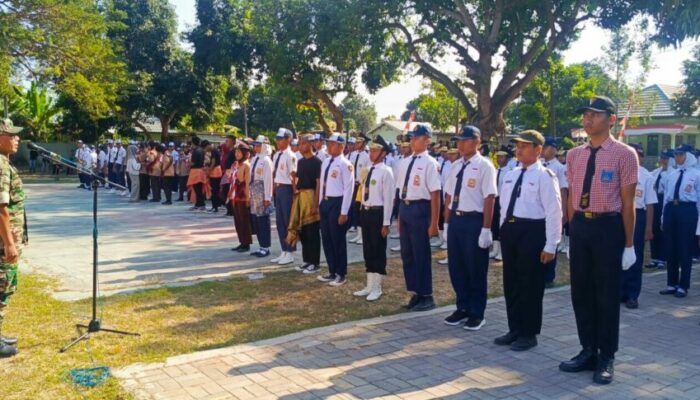 Gemuruh Derap Langkah Pelajar di Lomba PBB HUT TNI ke-79: MTs Negeri 1 Mataram Raih Juara