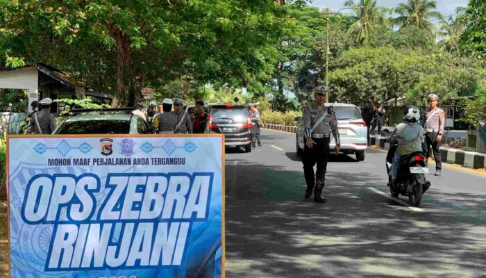 Polres Lombok Barat Luncurkan Ops Zebra Rinjani 2024 untuk Keselamatan Lalu Lintas