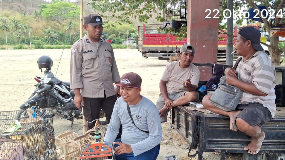 Sosialisasi Kamtibmas di Gerung, Polres Lombok Barat Siapkan Cooling System