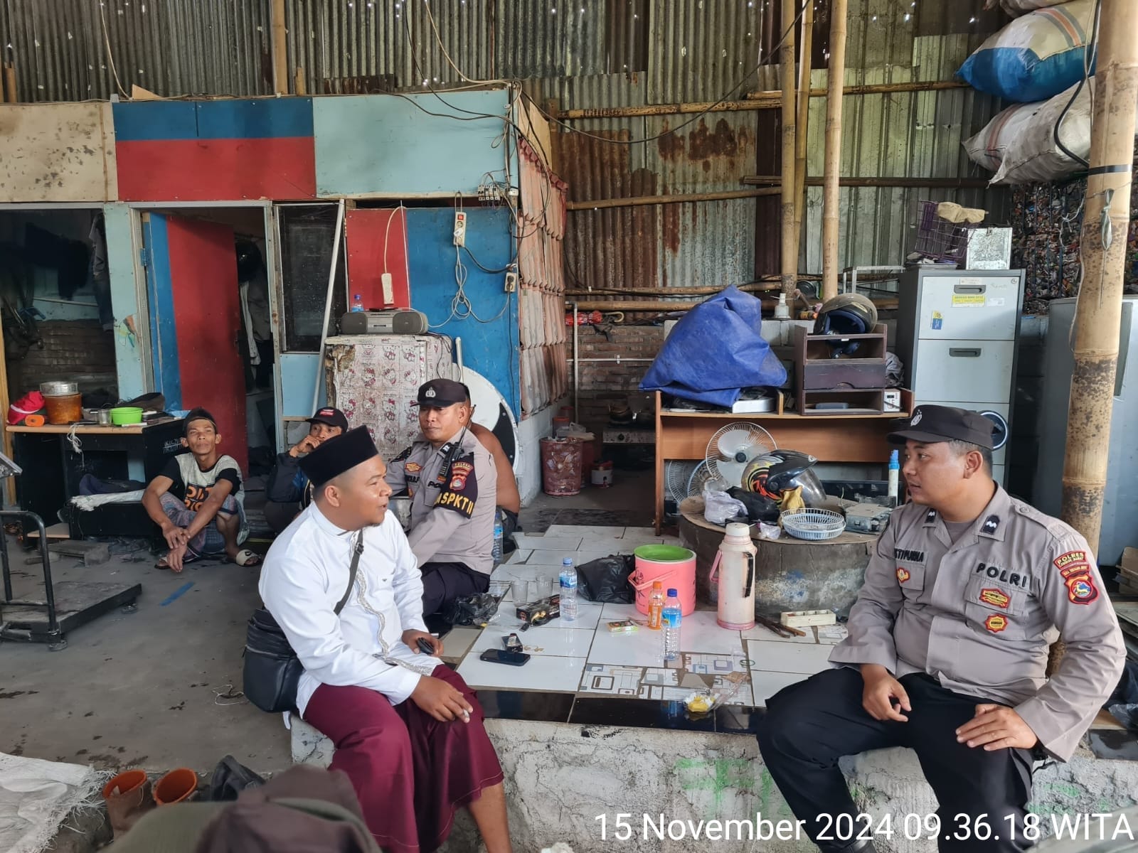 Kamtibmas Tertib, Patroli Dialogis Cooling System Polsek Kediri di Lombok Barat