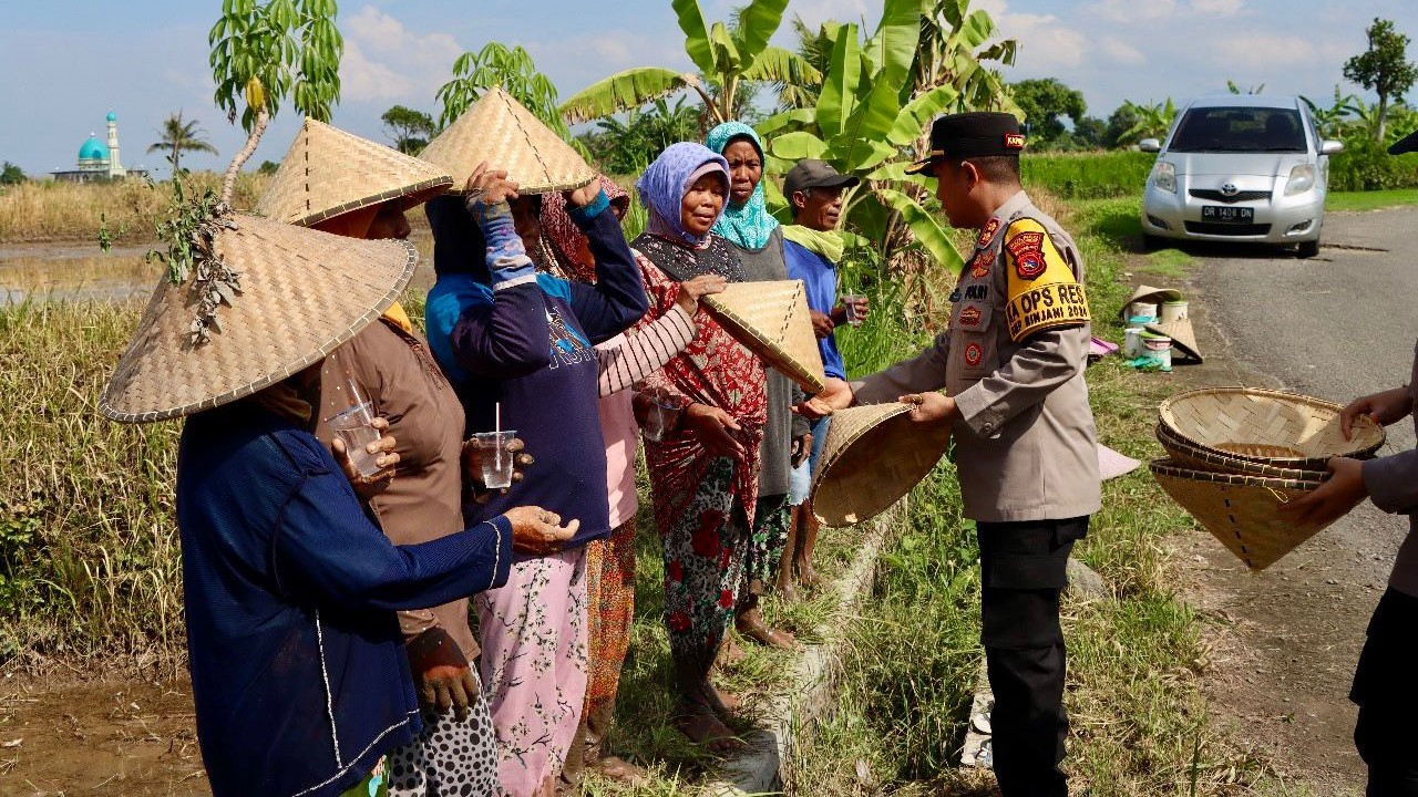 Polres Lombok Barat Ajak Masyarakat Wujudkan Ketahanan Pangan Nasional