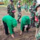 Kodim 1606/Mataram Tanam Jagung dan Terong untuk Ketahanan Pangan