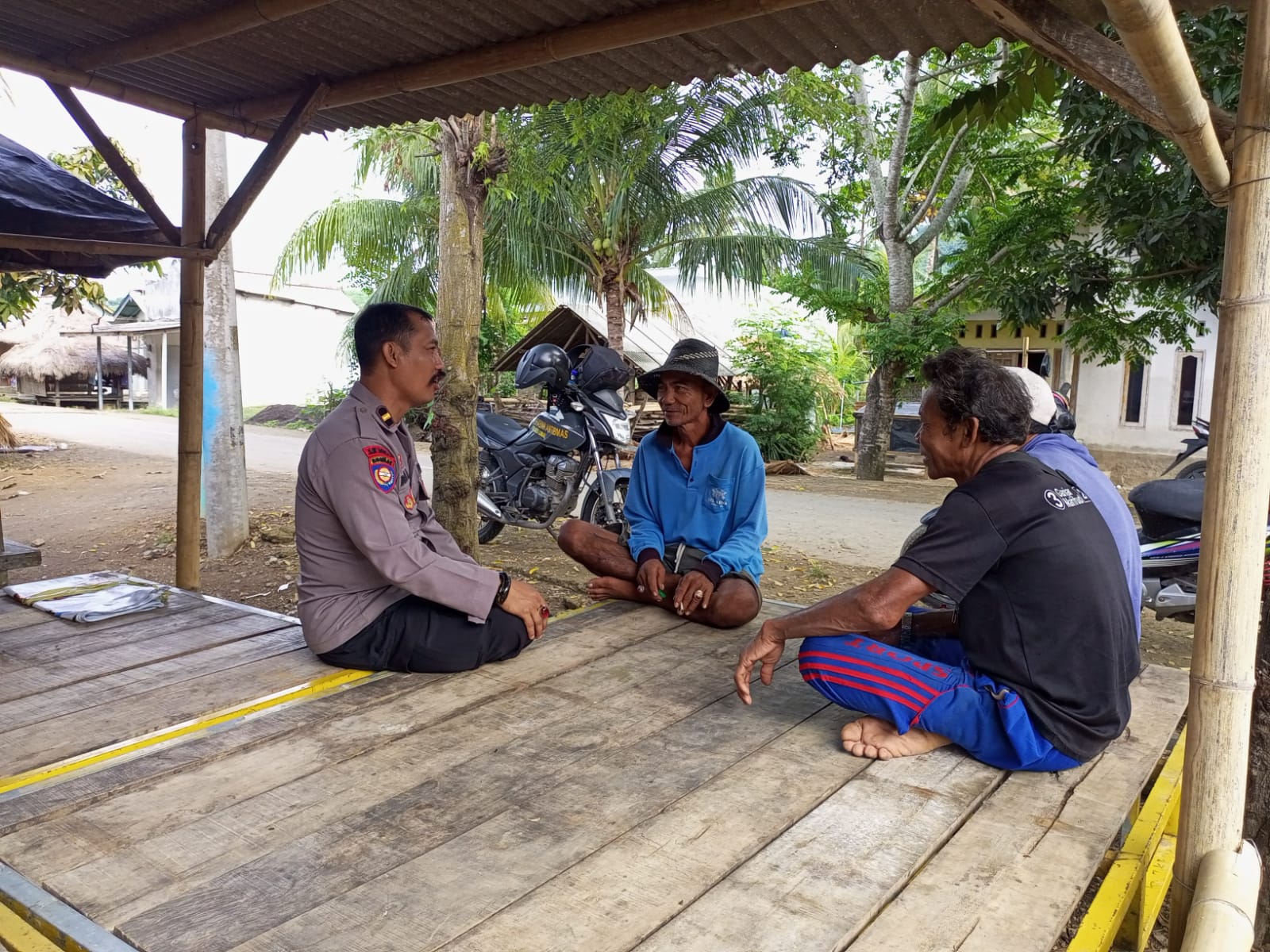 Pasca Pilkada 2024, Polres Lombok Barat Perkuat Stabilitas Lewat Sambang