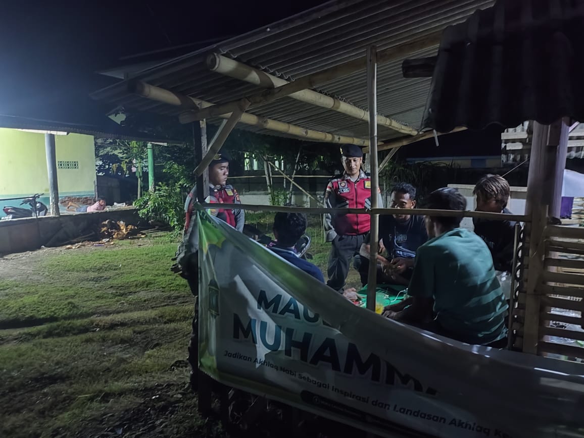 Pasca Pilkada, Polsek Sekotong Aktif Patroli Dialogis Demi Kondisi Aman