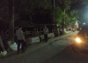 Patroli Malam Polsek Lembar Jaga Kamtibmas, Ciptakan Rasa Aman