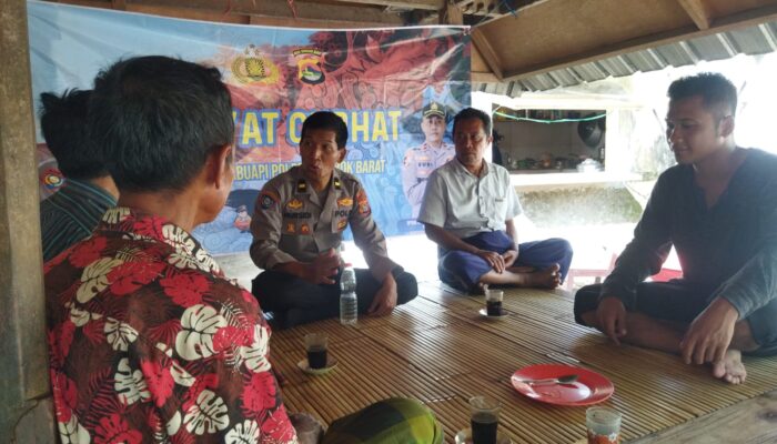 Jumat Curhat di Labuapi: Polisi Ajak Warga Jaga Kamtibmas Jelang Ramadhan dan Jauhi Narkoba