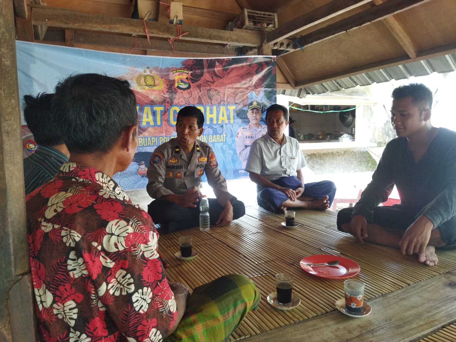 Polsek Labuapi Dengar Keluhan Warga Pegilen, Fokuskan Perhatian pada Kenakalan Remaja dan Narkoba