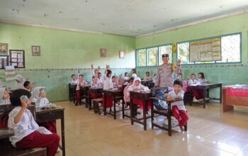 Wujud Nyata Dukungan Polisi: Gizi Anak Gerung Terjamin Lewat Program MBG