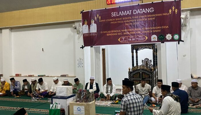 Safari Ramadhan Lombok Barat: Silaturahmi dan Kepedulian Sosial